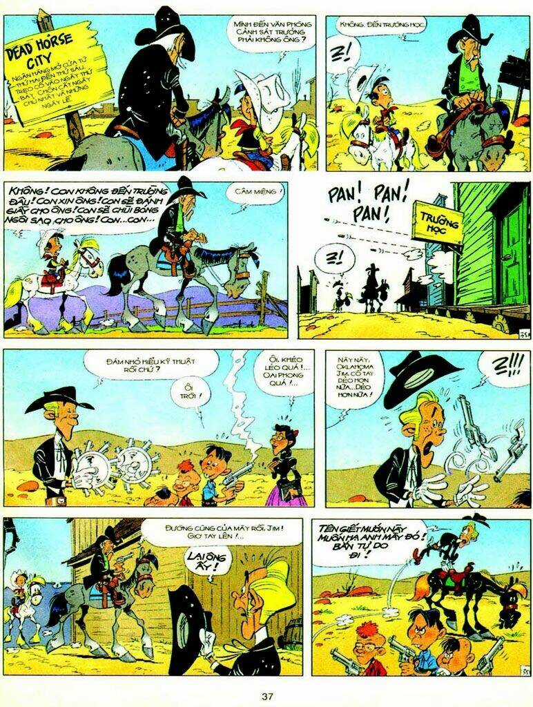 Lucky Luke Chapter 84 trang 35
