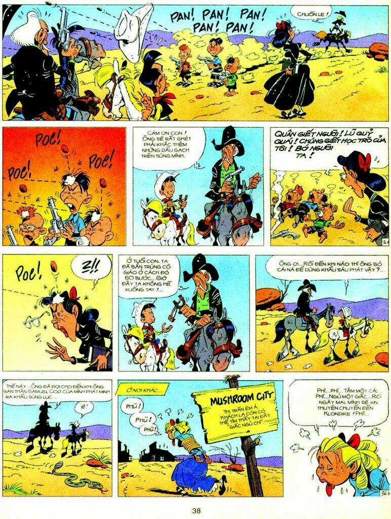 Lucky Luke Chapter 84 trang 36