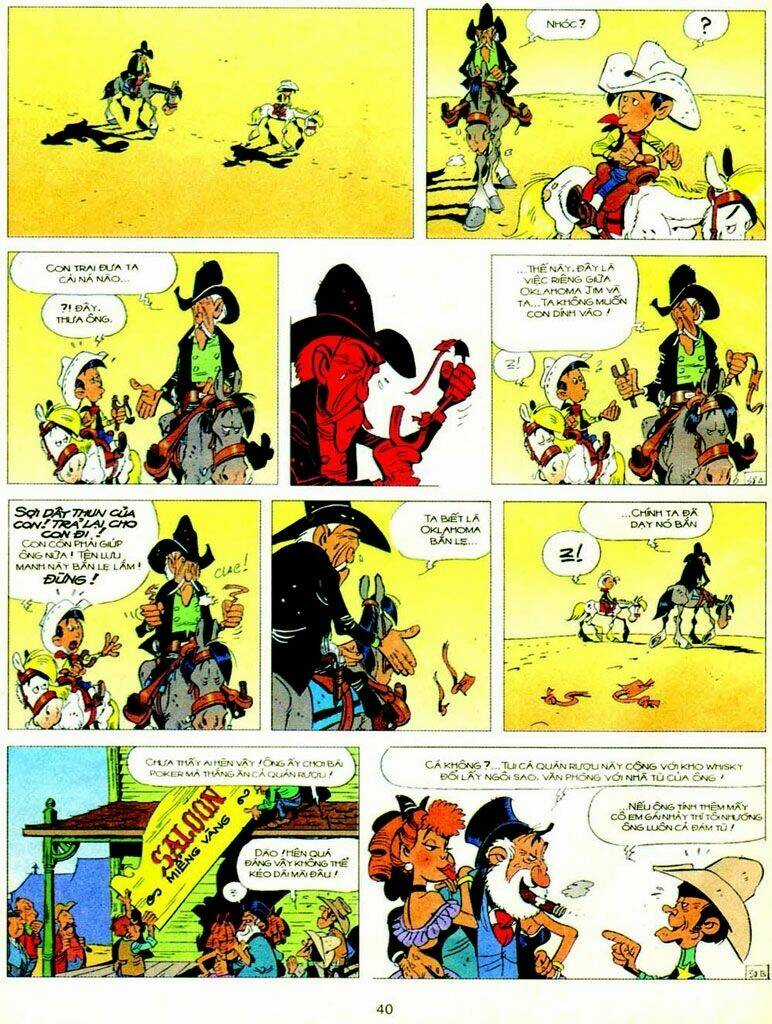 Lucky Luke Chapter 84 trang 38