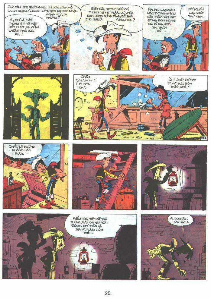 Lucky Luke Chapter 9 trang 22