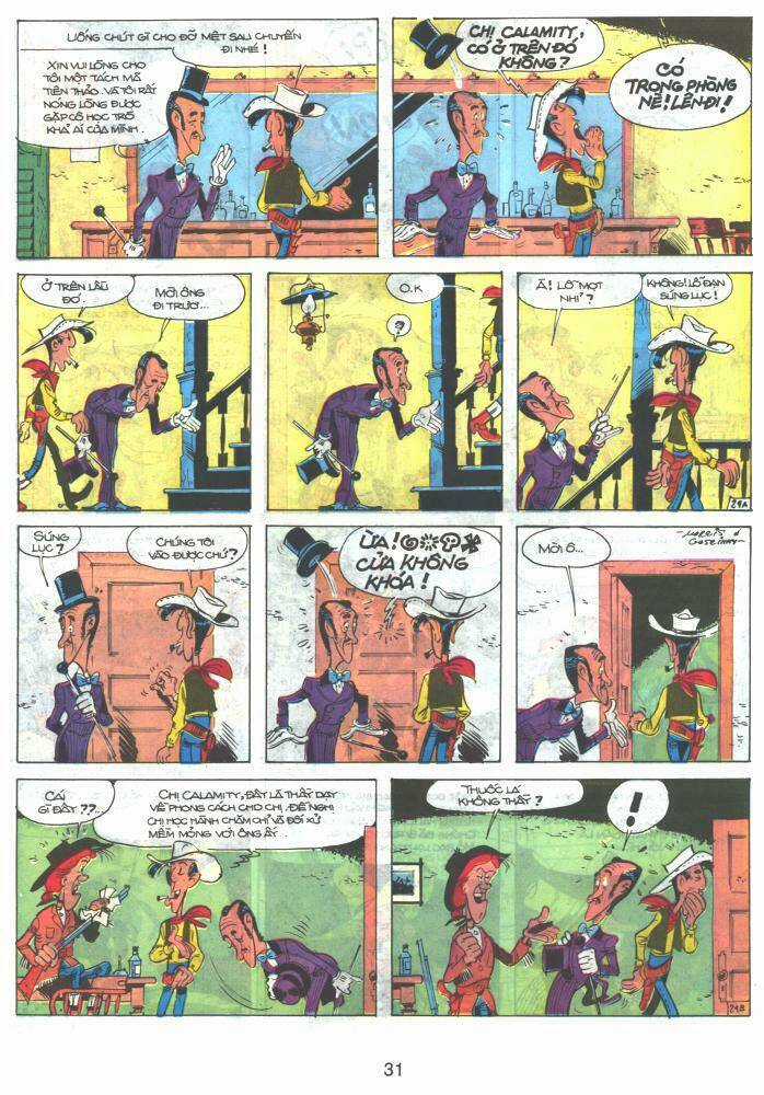 Lucky Luke Chapter 9 trang 28