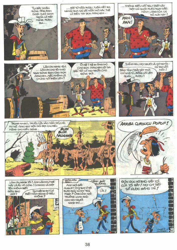 Lucky Luke Chapter 9 trang 35