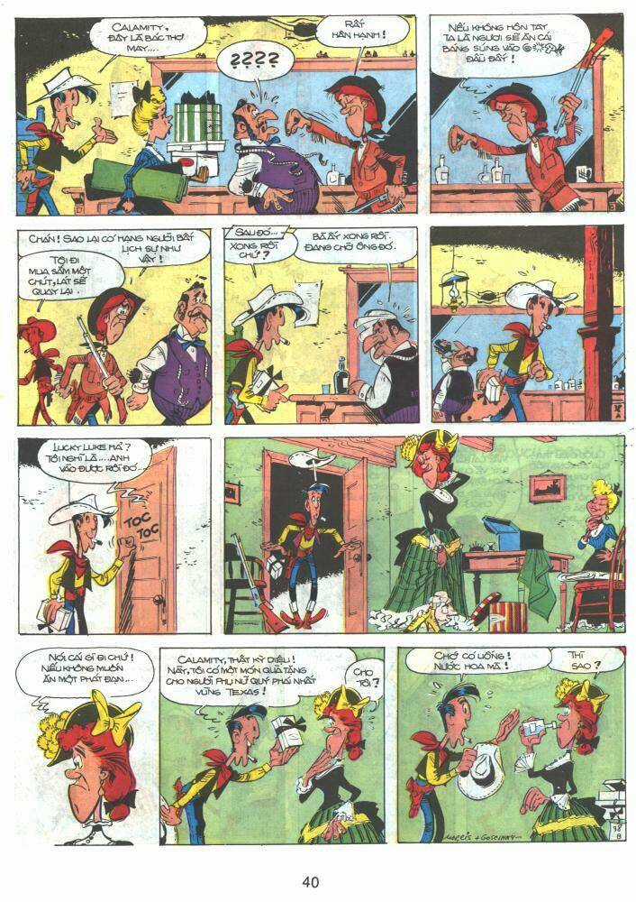 Lucky Luke Chapter 9 trang 37