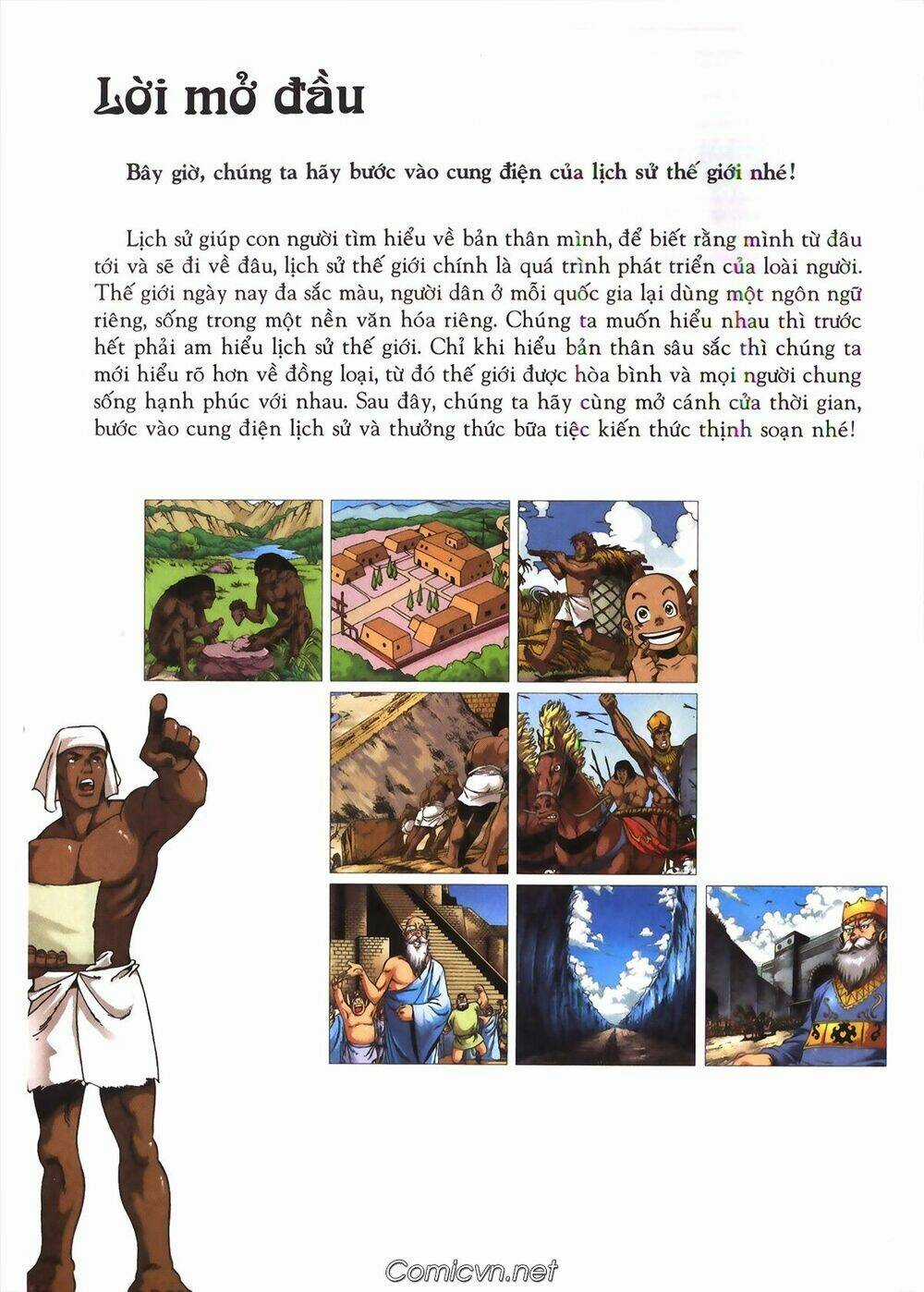 Lược sử thế giới bằng tranh Chapter 1 trang 4