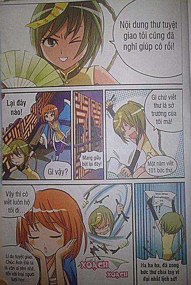 Lương Sơn Bá - Chúc Anh Đài phiên bản mới Chapter 3.1 trang 4