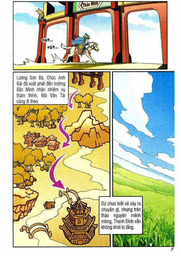 Lương Sơn Bá - Chúc Anh Đài phiên bản mới Chapter 4.1 trang 4
