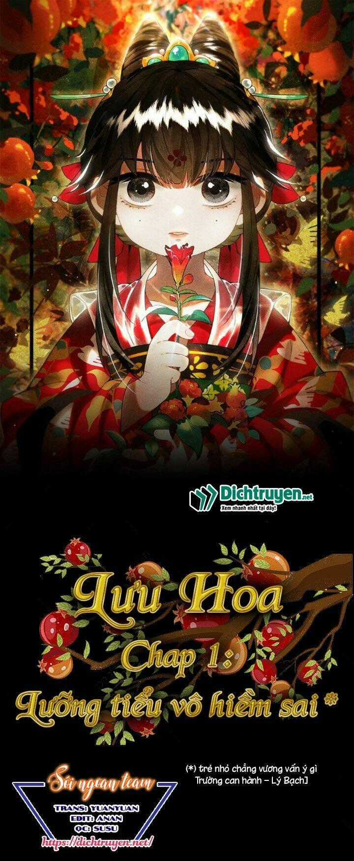 Lưu Hoa Bất Cập Xuân Chapter 1 trang 0