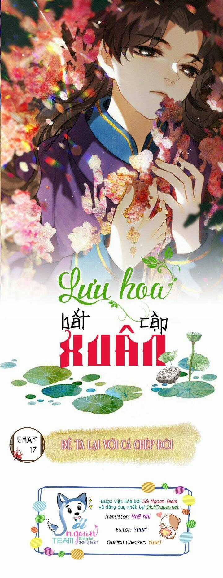 Lưu Hoa Bất Cập Xuân Chapter 17 trang 0