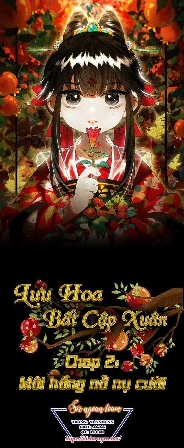 Lưu Hoa Bất Cập Xuân Chapter 2 trang 0
