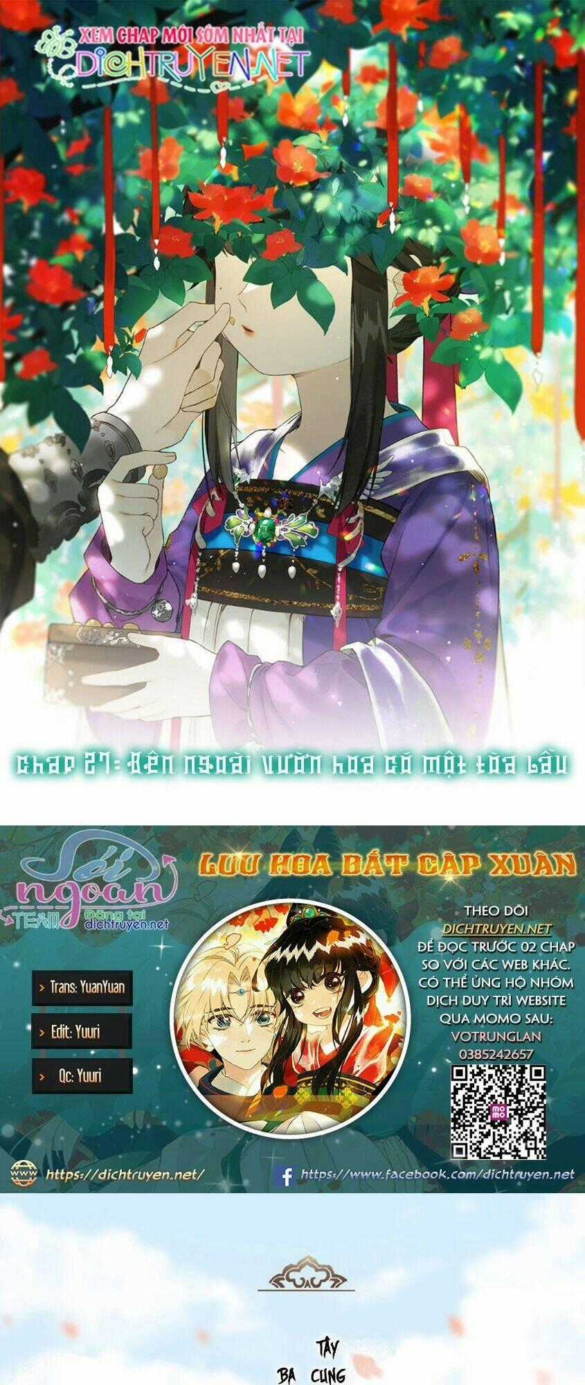 Lưu Hoa Bất Cập Xuân Chapter 28 trang 0