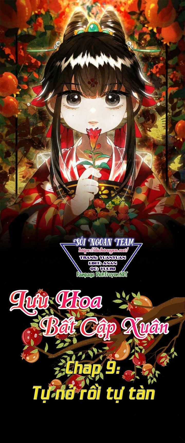 Lưu Hoa Bất Cập Xuân Chapter 9 trang 0