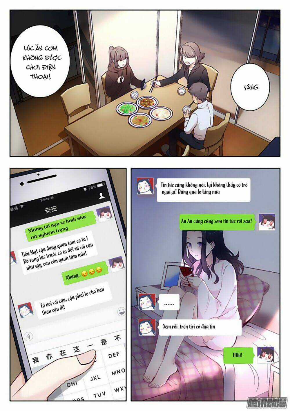 Luyến Ái 1/2 Chapter 8 trang 12