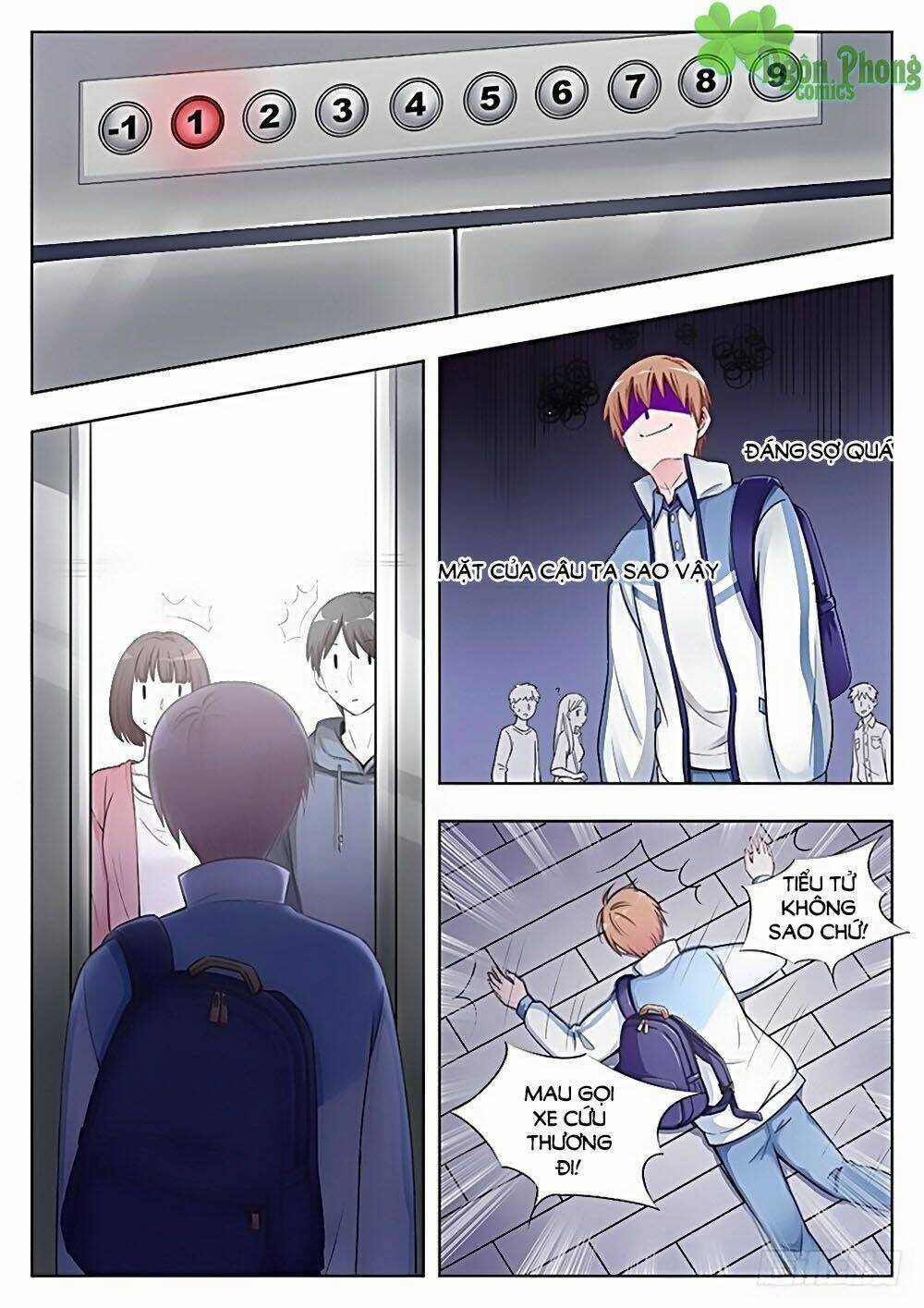 Luyến Ái 1/2 Chapter 9 trang 8