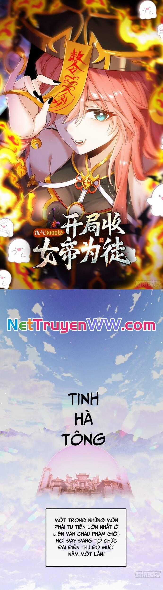 Luyện Khí 3000 Tầng: Mở Đầu Thu Nữ Đế Làm Đệ Chương 1 trang 0