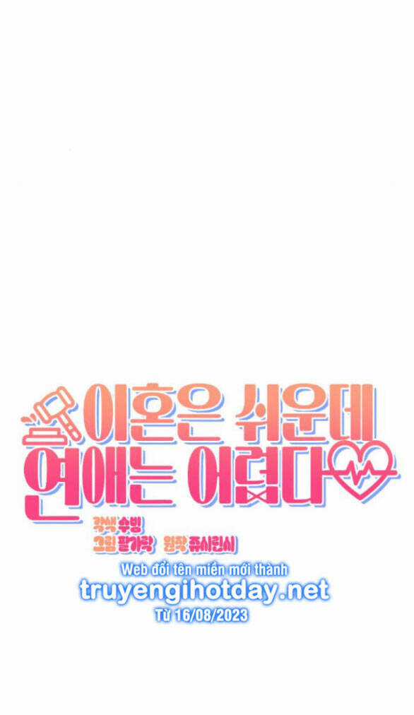 Ly Hôn Thì Dễ, Yêu Đương Mới Khó Chapter 30.1 trang 28