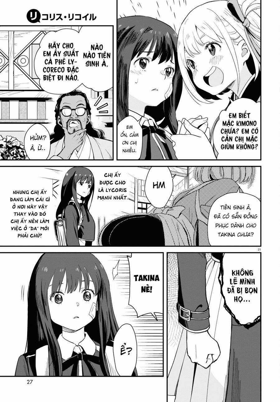 Lycoris Recoil Chapter 1 trang 23