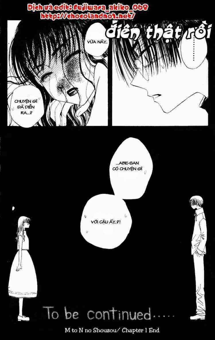 M To N No Shouzou Chapter 1 trang 35