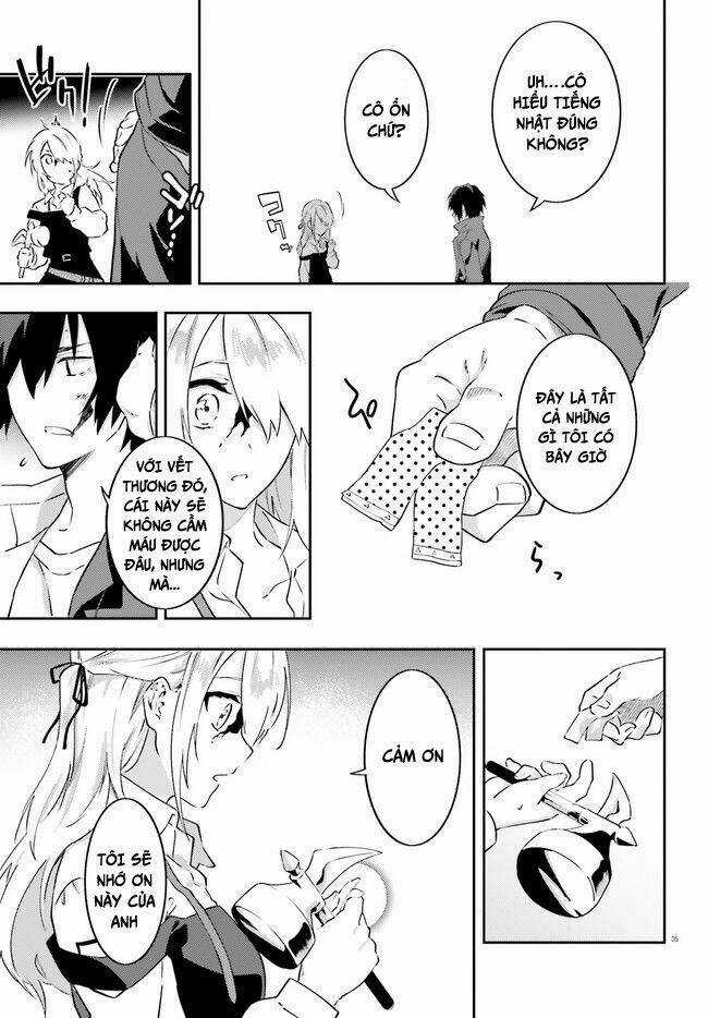 Ma Cà Rồng Làm Việc Bán Thời Gian! Chapter 1 trang 35