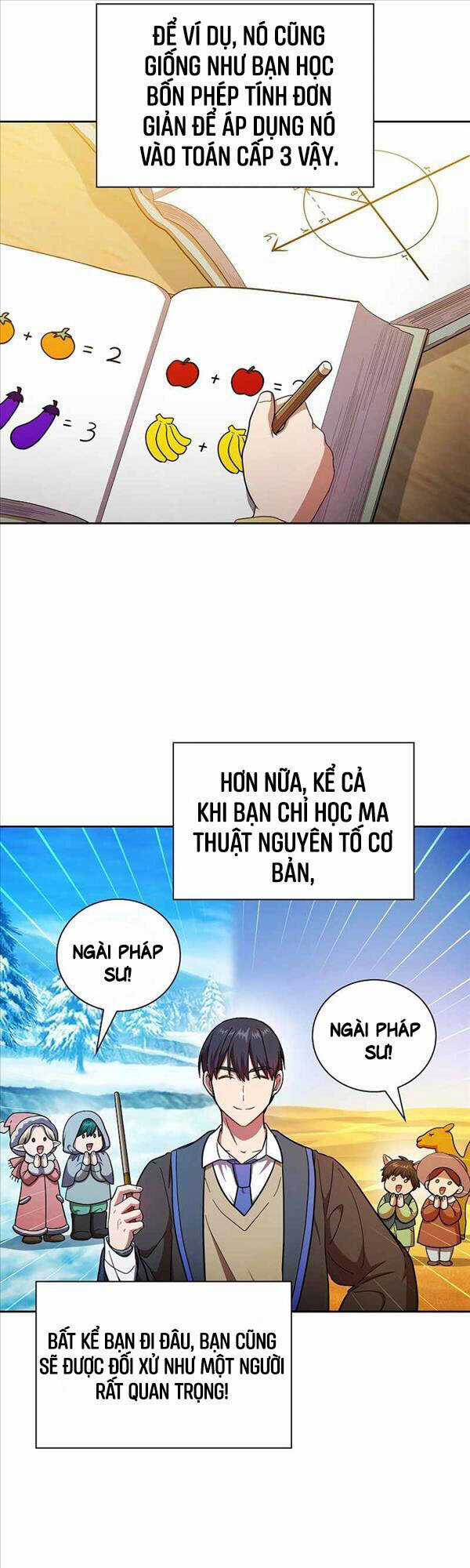 Ma Pháp Sư Tại Trường Học Pháp Thuật Khoá học trực tuyến tốt nhất Chapter 21 trang 22