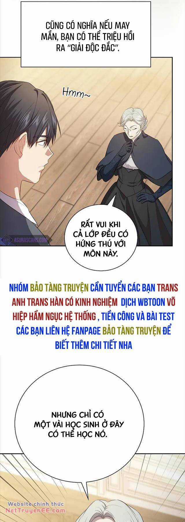 Ma Pháp Sư Tại Trường Học Pháp Thuật Khoá học trực tuyến tốt nhất Chapter 84 trang 36