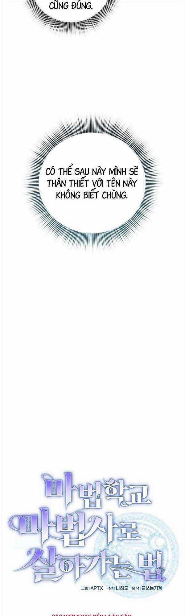 Ma Pháp Sư Tại Trường Học Pháp Thuật Chapter 16 trang 8