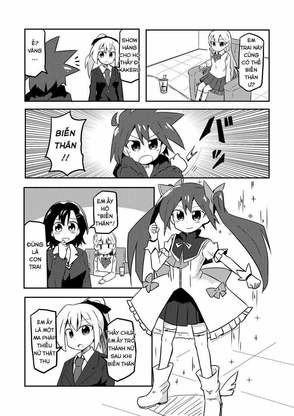 Ma Pháp Thiếu Nữ Kakeru Chapter 3 trang 10