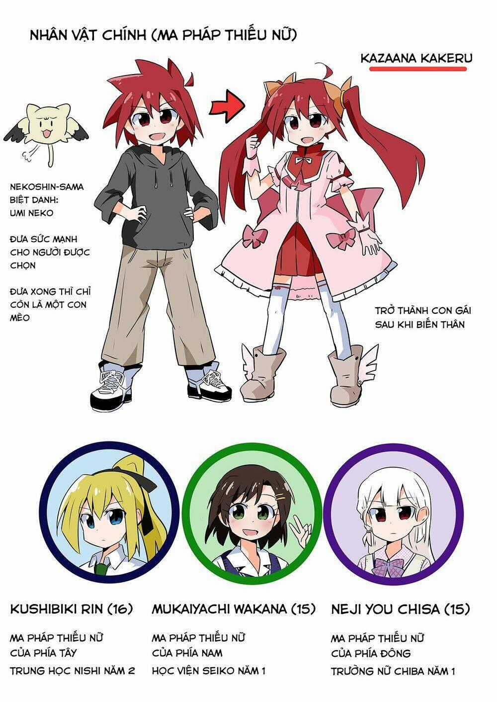 Ma Pháp Thiếu Nữ Kakeru Chapter 3 trang 19