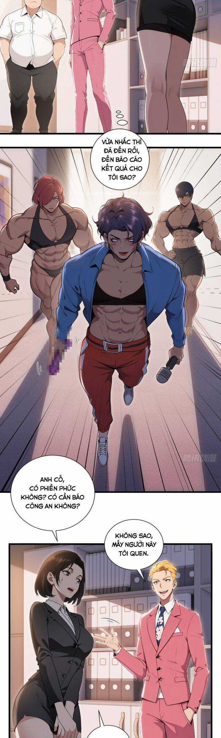 Ma Tôn Nữ Đế Xuyên Không Thành Cấp Trên Của Tôi! Chapter 12 trang 9