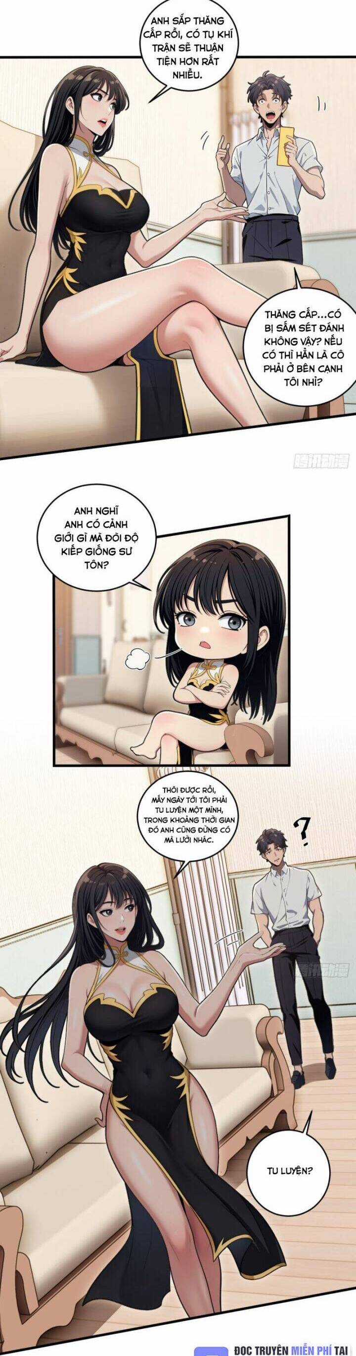 Ma Tôn Nữ Đế Xuyên Không Thành Cấp Trên Của Tôi! Chapter 21 trang 2