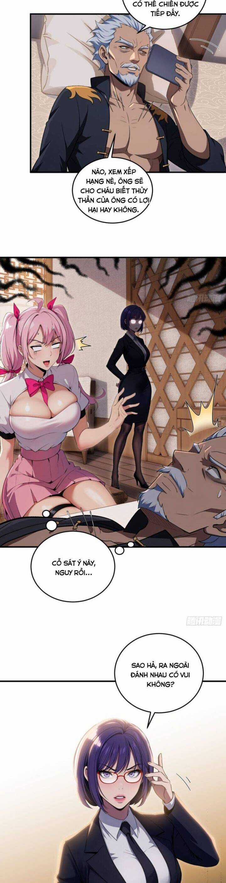 Ma Tôn Nữ Đế Xuyên Không Thành Cấp Trên Của Tôi! Chapter 26 trang 4