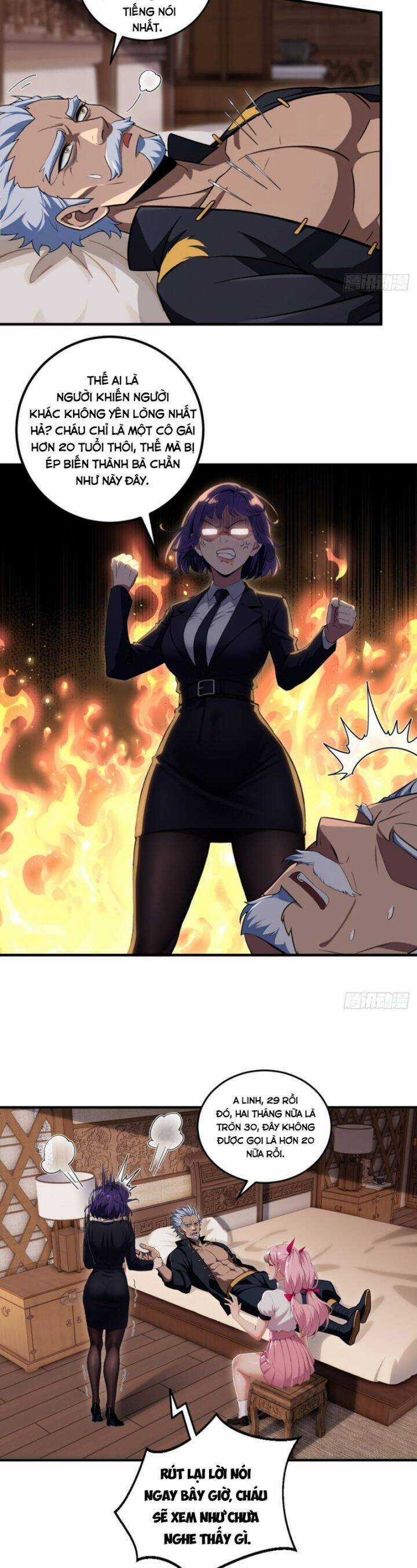 Ma Tôn Nữ Đế Xuyên Không Thành Cấp Trên Của Tôi! Chapter 26 trang 6