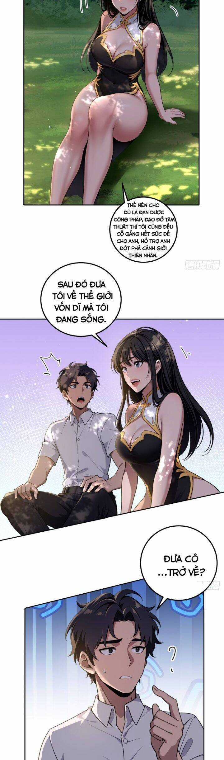 Ma Tôn Nữ Đế Xuyên Không Thành Cấp Trên Của Tôi! Chapter 30 trang 4