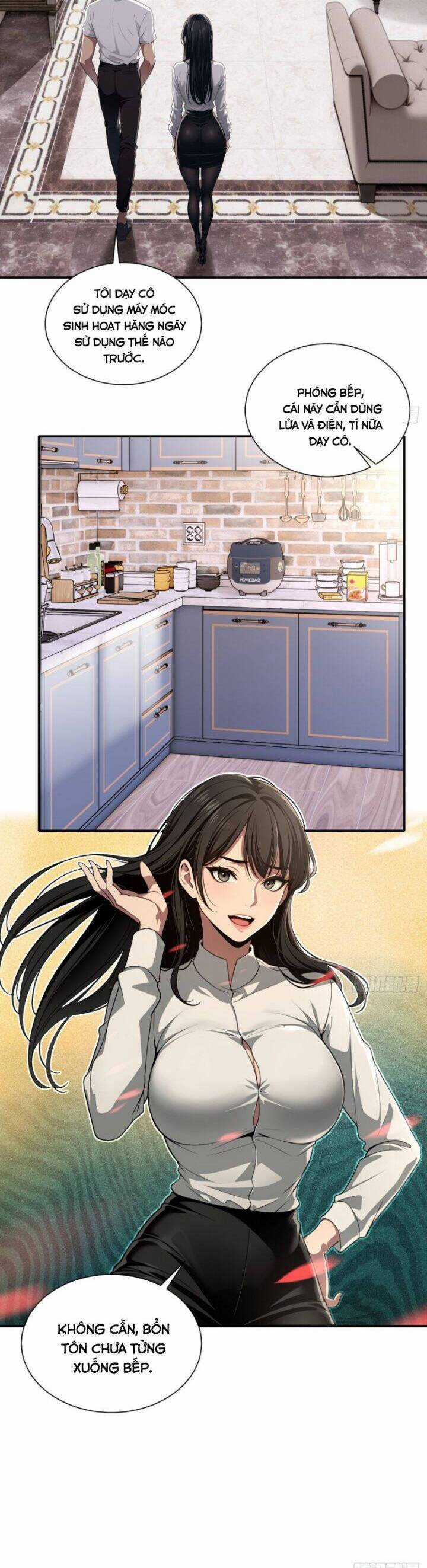 Ma Tôn Nữ Đế Xuyên Không Thành Cấp Trên Của Tôi! Chapter 4 trang 11