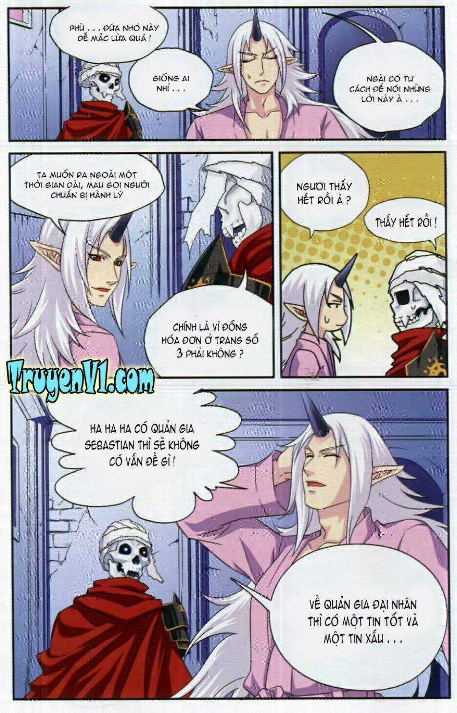 Ma Vương Quản Gia Chapter 8.5 trang 8