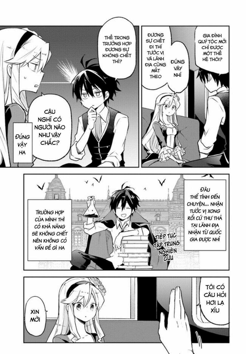 Ma Vương Tái Sinh Trở Thành Pháp Sư Mạnh Nhất Chapter 17 trang 17