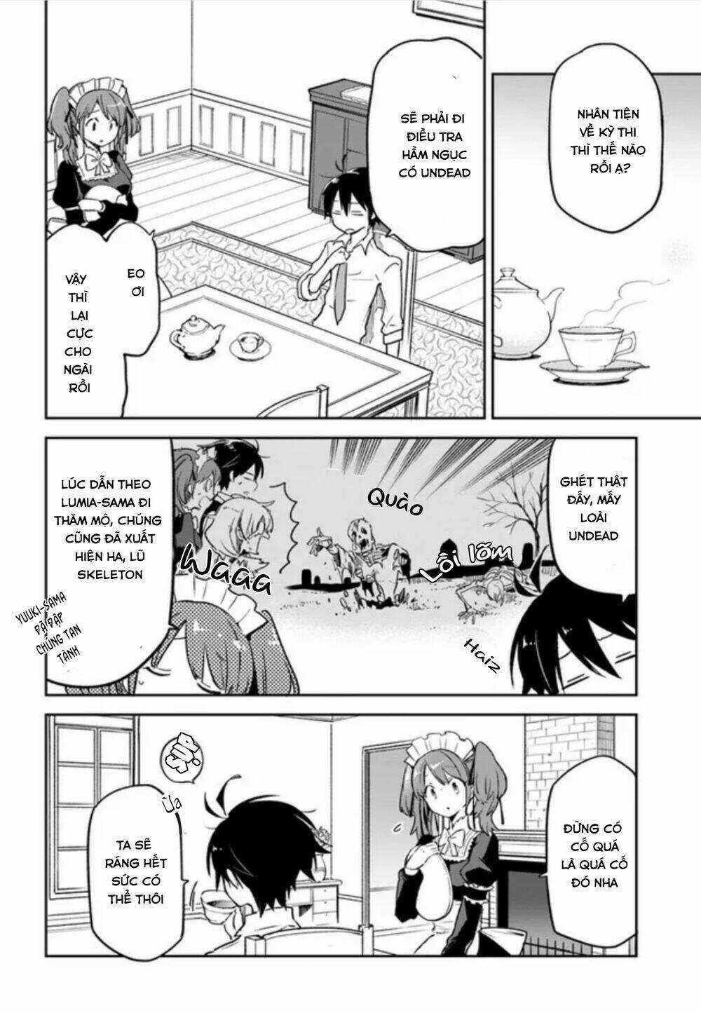 Ma Vương Tái Sinh Trở Thành Pháp Sư Mạnh Nhất Chapter 19 trang 11