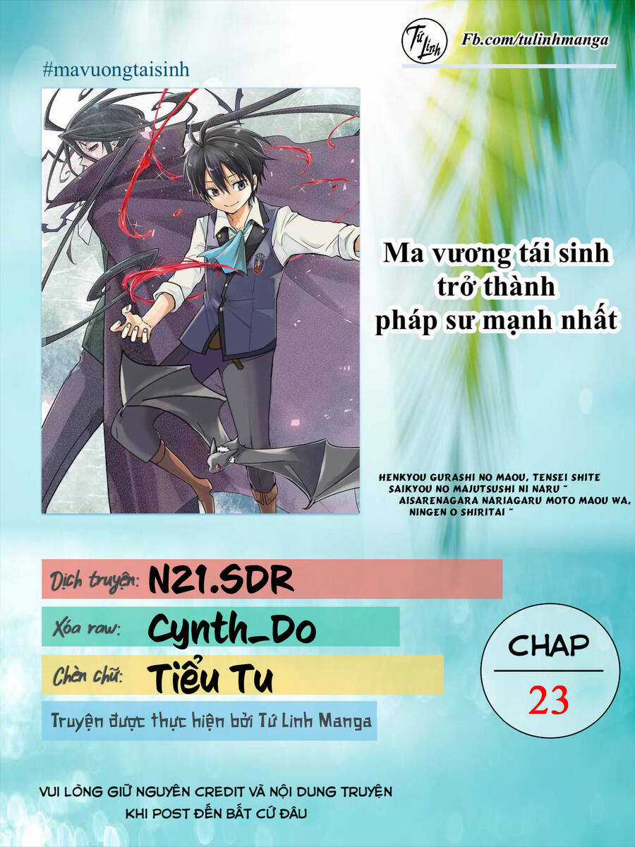 Ma Vương Tái Sinh Trở Thành Pháp Sư Mạnh Nhất Chapter 23 trang 2