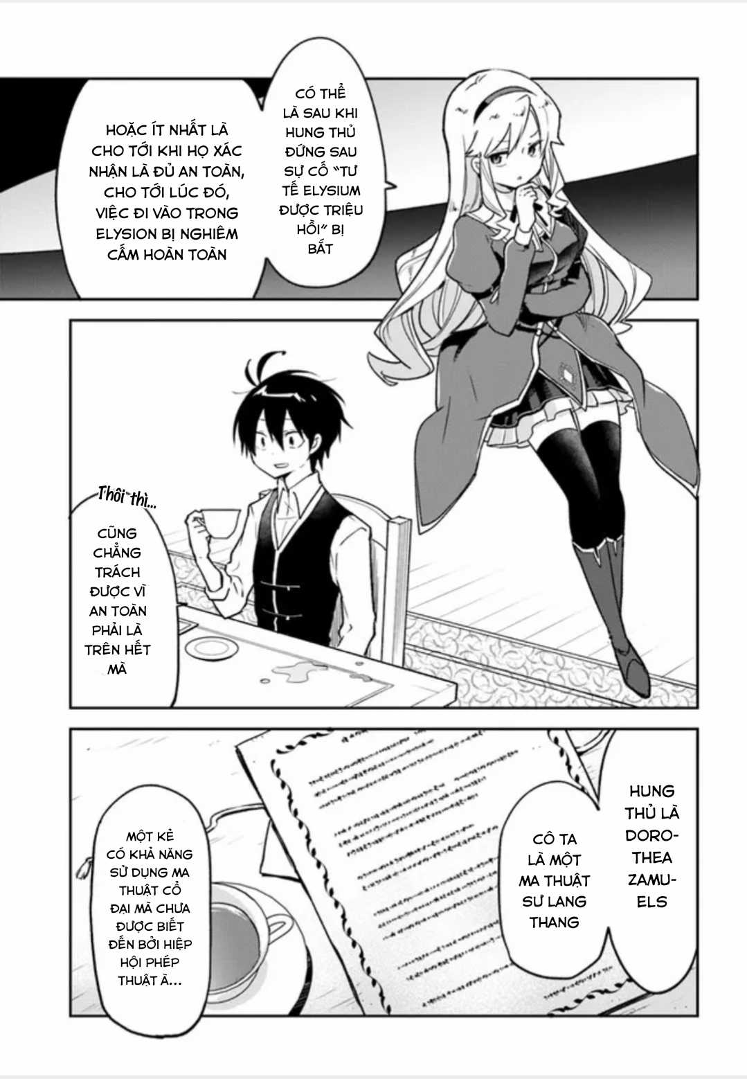 Ma Vương Tái Sinh Trở Thành Pháp Sư Mạnh Nhất Chapter 33 trang 9