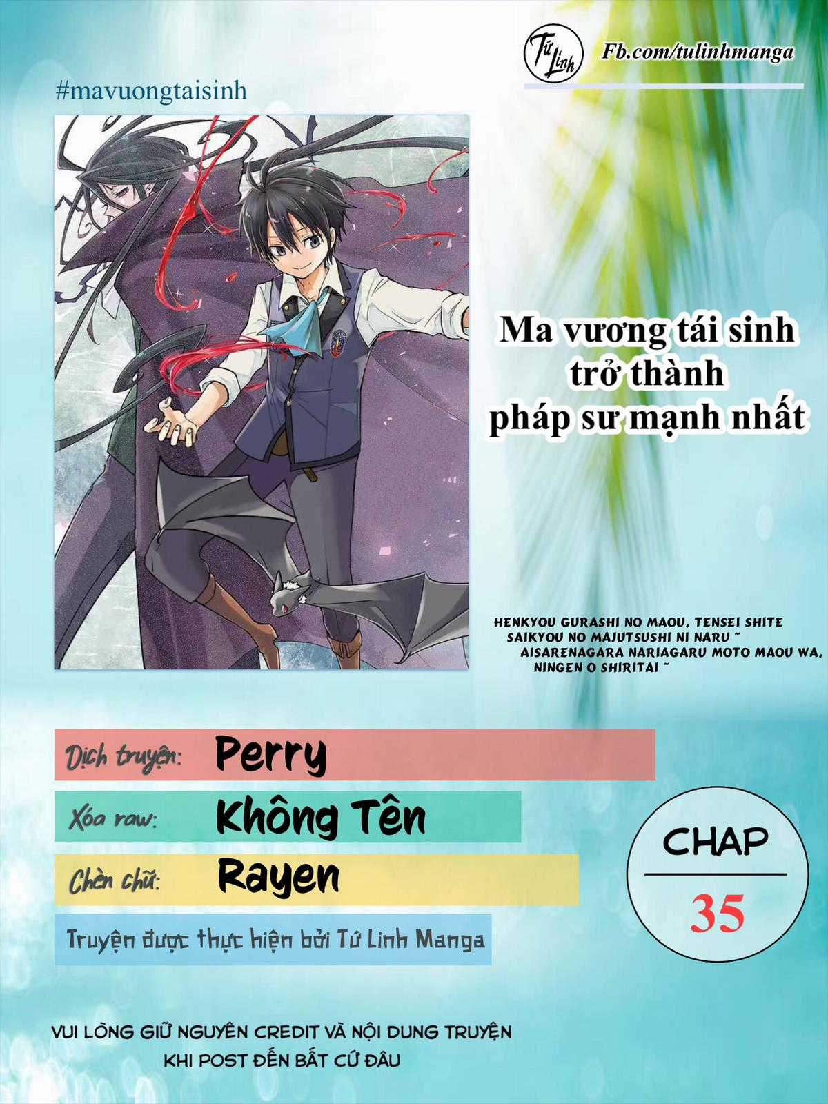 Ma Vương Tái Sinh Trở Thành Pháp Sư Mạnh Nhất Chapter 35 trang 1