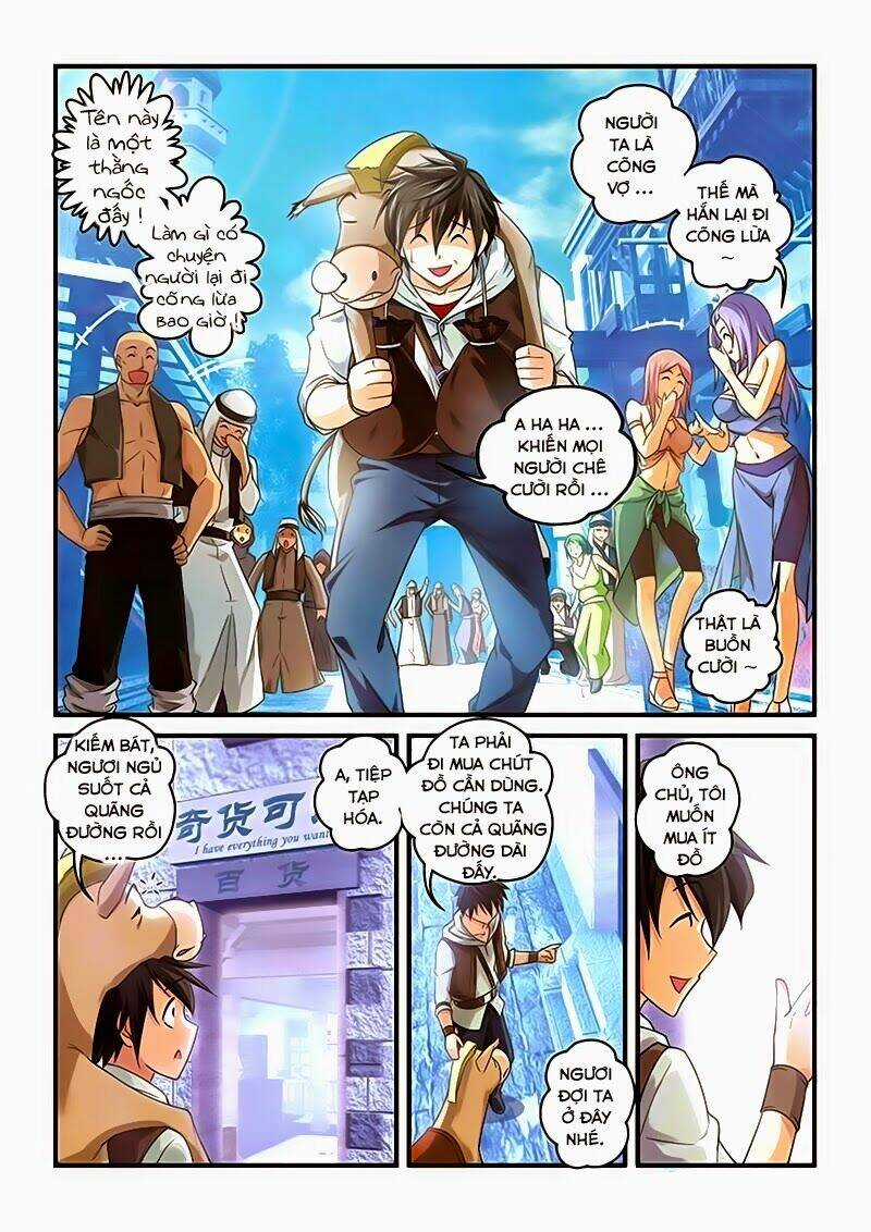 Ma Vương Và Dũng Sĩ Và Thánh Kiếm Thần Điện Chapter 1 trang 10