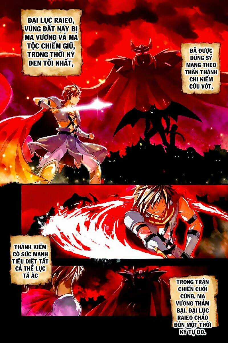 Ma Vương Và Dũng Sĩ Và Thánh Kiếm Thần Điện Chapter 1 trang 3