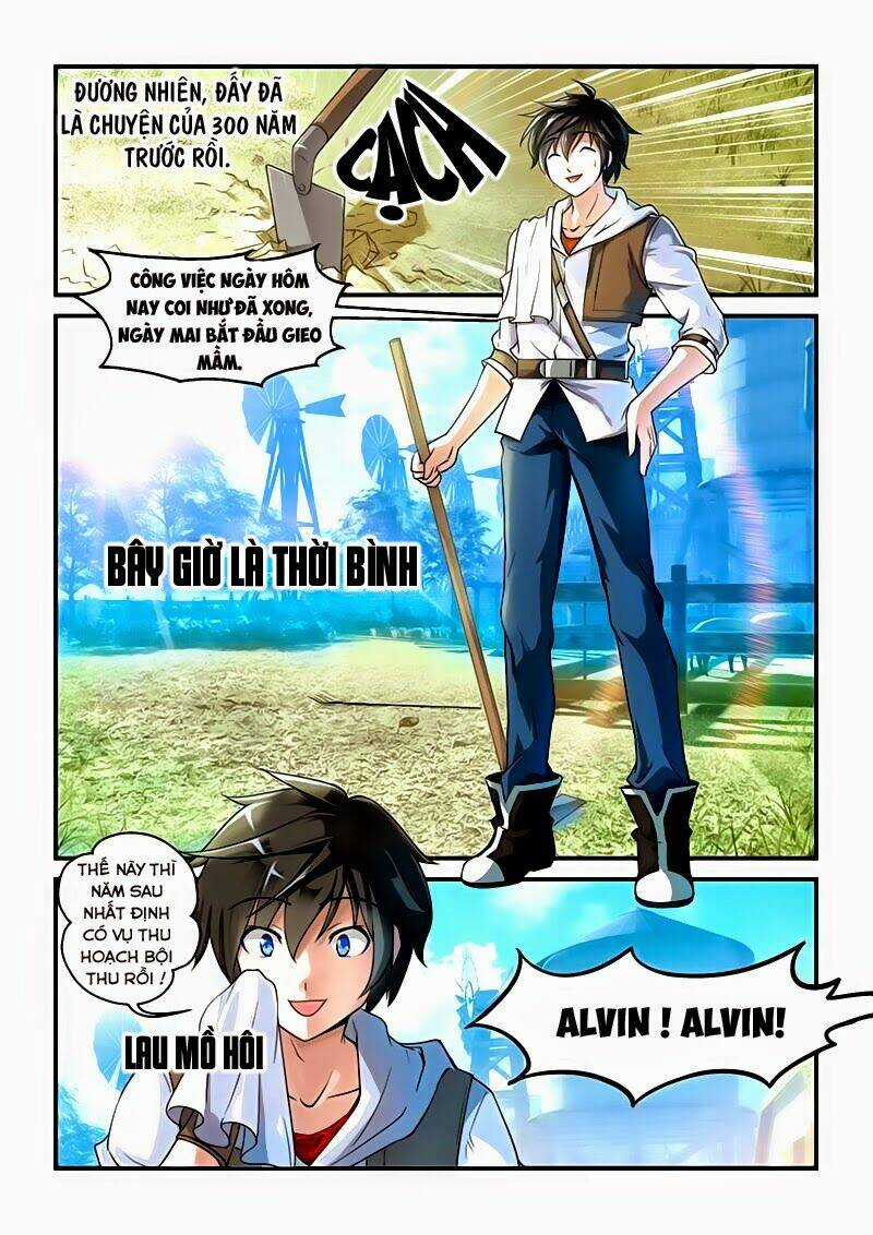 Ma Vương Và Dũng Sĩ Và Thánh Kiếm Thần Điện Chapter 1 trang 4