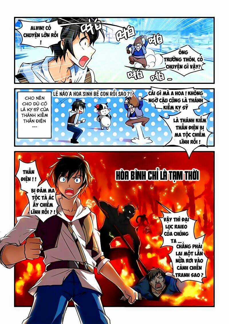 Ma Vương Và Dũng Sĩ Và Thánh Kiếm Thần Điện Chapter 1 trang 5