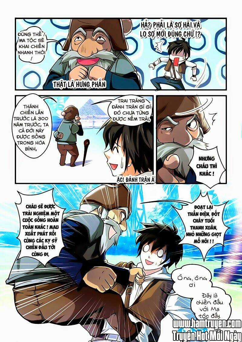 Ma Vương Và Dũng Sĩ Và Thánh Kiếm Thần Điện Chapter 1 trang 6