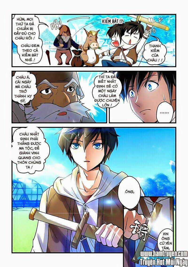 Ma Vương Và Dũng Sĩ Và Thánh Kiếm Thần Điện Chapter 1 trang 7