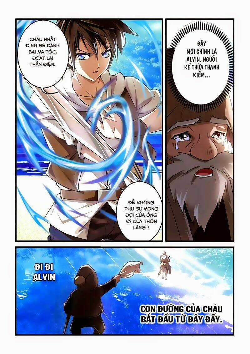 Ma Vương Và Dũng Sĩ Và Thánh Kiếm Thần Điện Chapter 1 trang 8