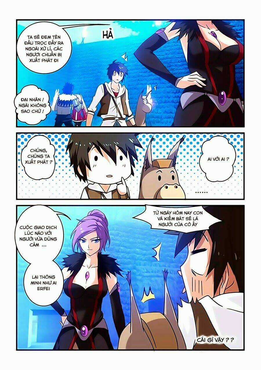 Ma Vương Và Dũng Sĩ Và Thánh Kiếm Thần Điện Chapter 13 trang 11