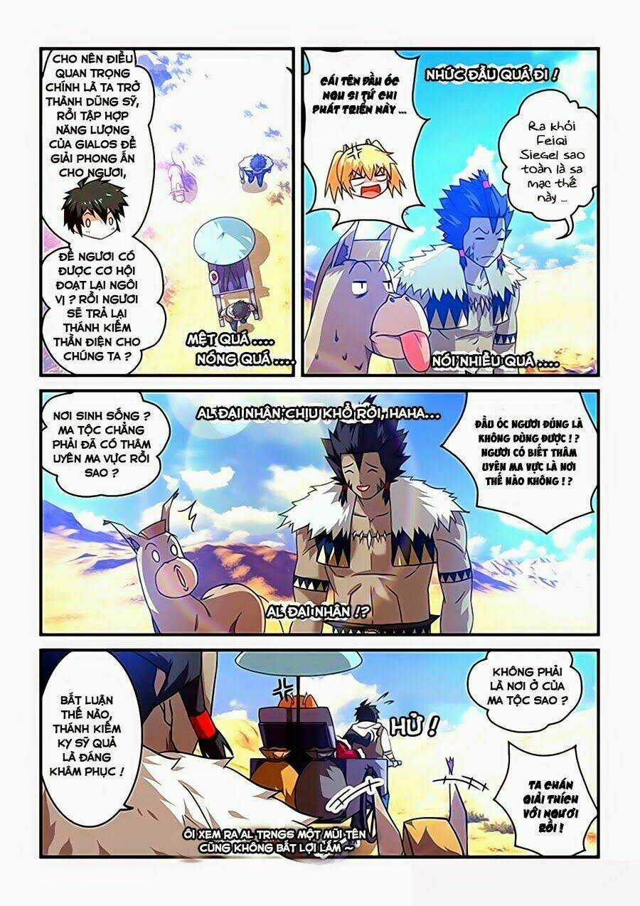 Ma Vương Và Dũng Sĩ Và Thánh Kiếm Thần Điện Chapter 14 trang 7