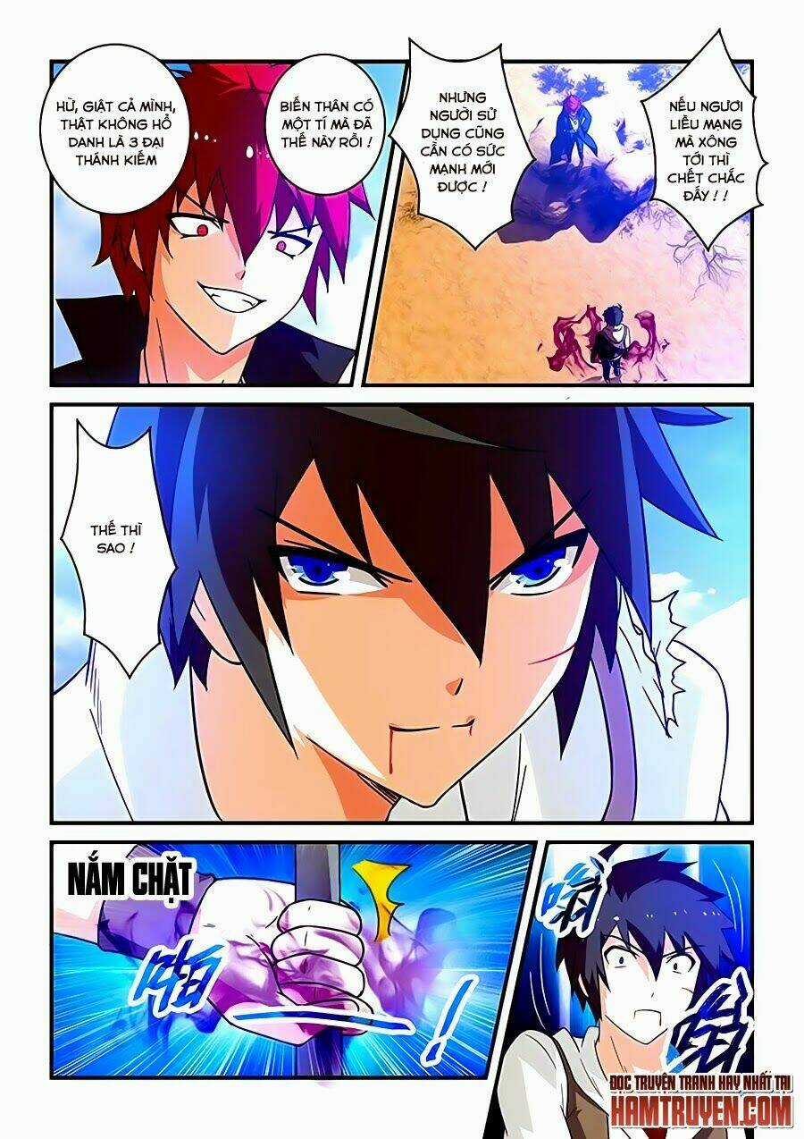 Ma Vương Và Dũng Sĩ Và Thánh Kiếm Thần Điện Chapter 16 trang 8