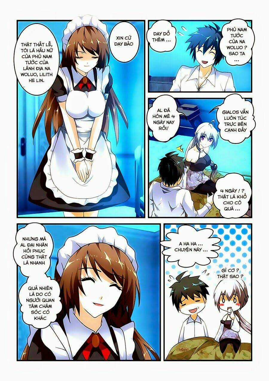 Ma Vương Và Dũng Sĩ Và Thánh Kiếm Thần Điện Chapter 18 trang 4